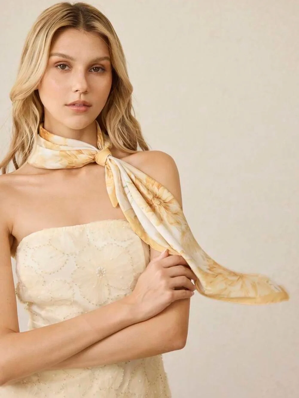 Floral Scarf S223